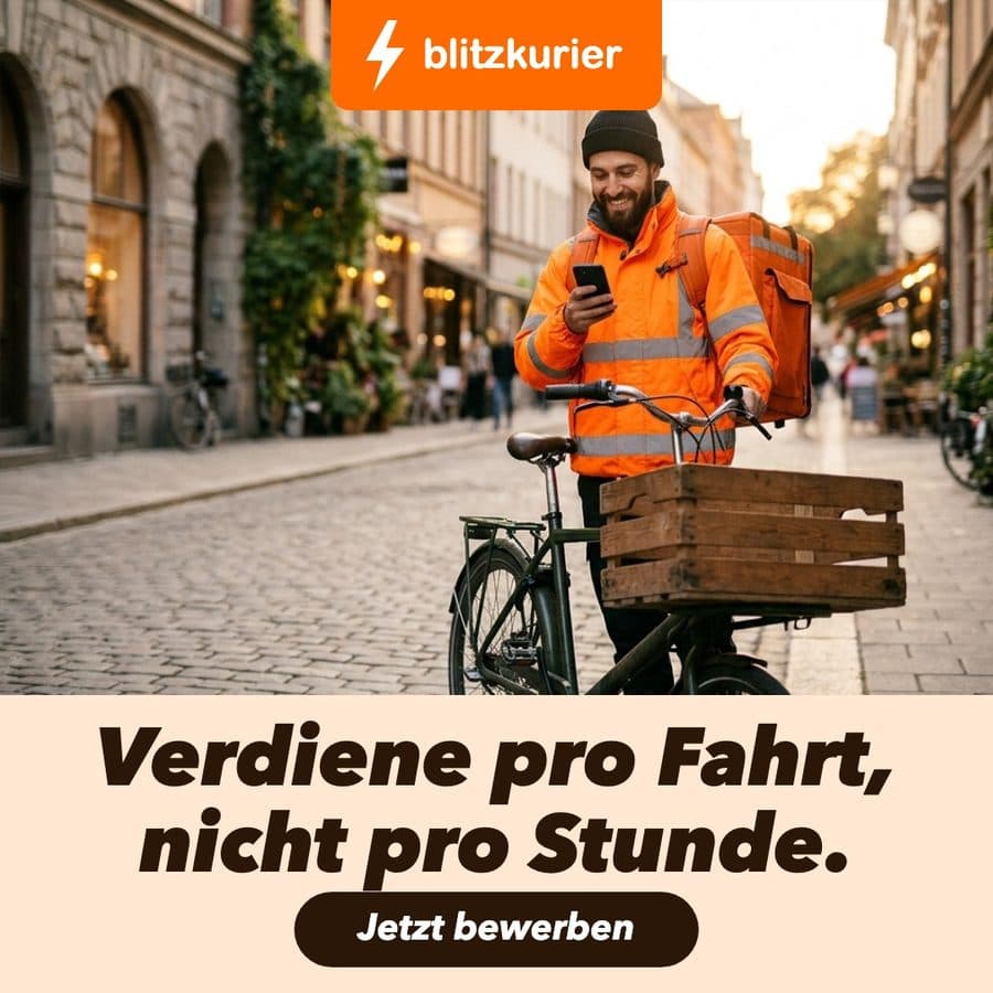 Beispiel-Static eines fiktiven Kurierdienstes (Original)